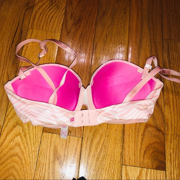 VS Pink zebra multi way push up Bra - Picture 2 of 3